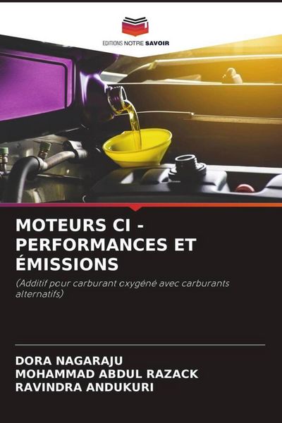 Produktbild: MOTEURS CI - PERFORMANCES ET &Eacute;MISSIONS