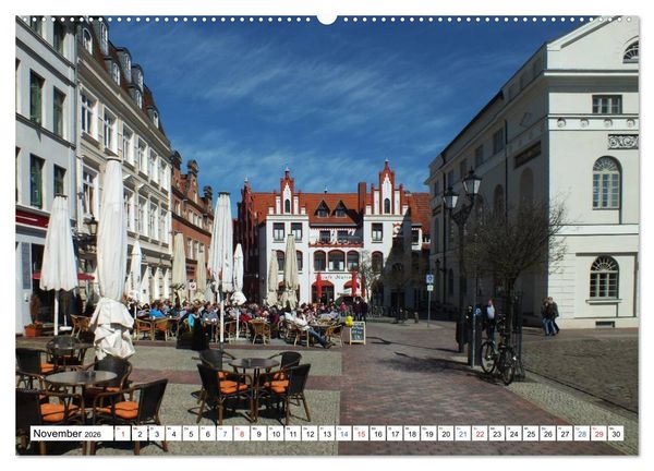 Produktbild: Stadt Wismar 2026 (hochwertiger Premium Wandkalender 2026 DIN A2 quer), Kunstdruck in Hochglanz