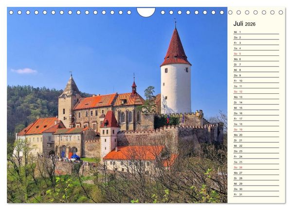 Produktbild: Tschechien (Wandkalender 2026 DIN A4 quer), CALVENDO Monatskalender