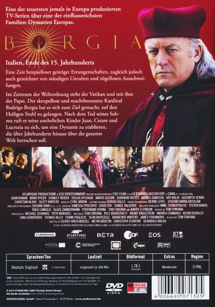Produktbild: Borgia - Staffel 1 [DC] [6 DVDs]