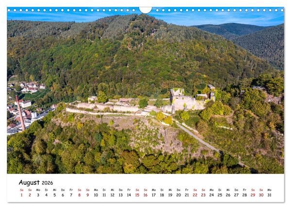 Produktbild: Pf&auml;lzer Burgen (Wandkalender 2026 DIN A3 quer), CALVENDO Monatskalender