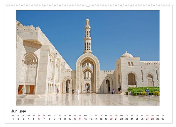 Produktbild: Sagenhafter Oman (Wandkalender 2026 DIN A2 quer), CALVENDO Monatskalender