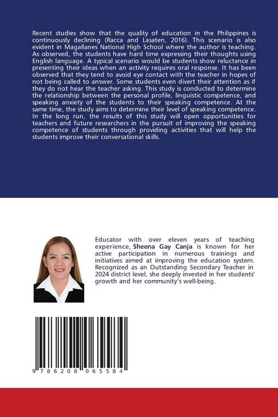 Produktbild: Speaking competence of G-11 students in using english as 2nd language