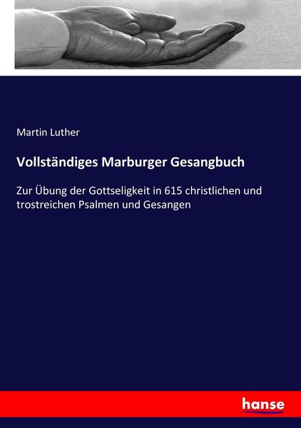 Produktbild: Vollst&auml;ndiges Marburger Gesangbuch