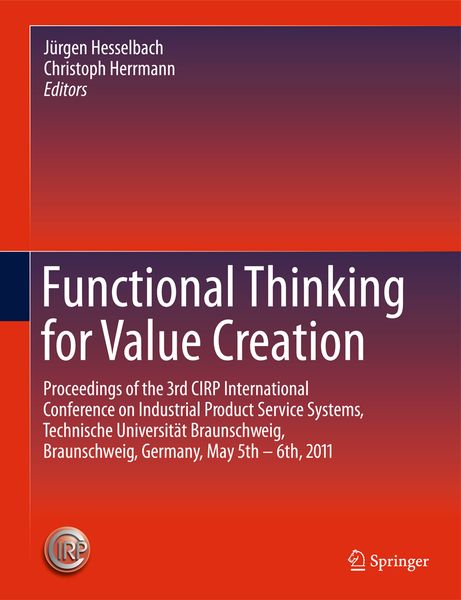 Produktbild: Functional Thinking for Value Creation