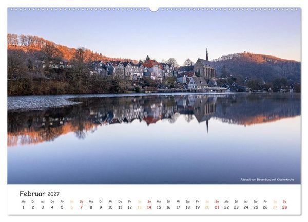 Produktbild: Heimat Entdecken: Bergisches Land (Wandkalender 2027 DIN A2 quer), CALVENDO Monatskalender