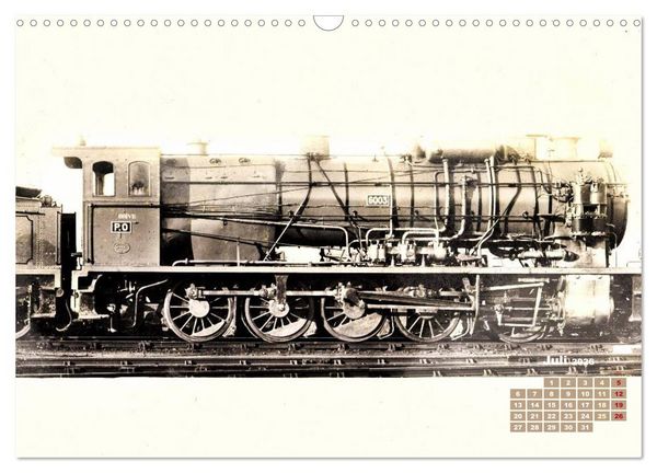 Produktbild: Erinnerung an alte Zeiten: Historische Dampfloks (Wandkalender 2026 DIN A3 quer), CALVENDO Monatskalender