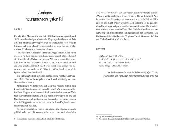 Produktbild: Die torlose Schranke &ndash; Mumonkan - &Uuml;berarbeitete Neuausgabe