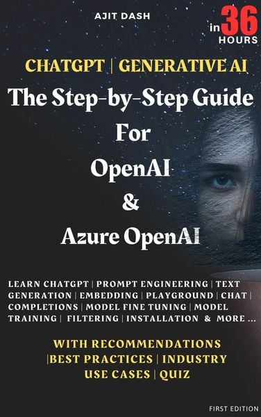 Produktbild: Chatgpt | Generative AI - The Step-By-Step Guide For OpenAI & Azure OpenAI In 36 Hrs.