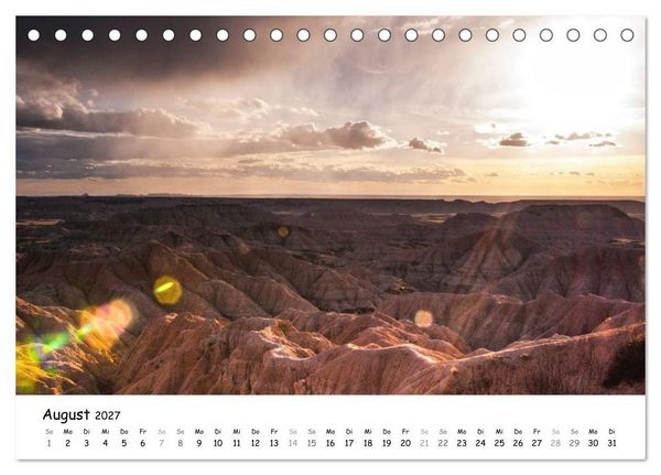 Produktbild: Amerika - Natursch&ouml;nheiten des Westens (Tischkalender 2027 DIN A5 quer), CALVENDO Monatskalender