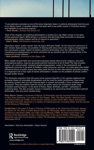 Produktbild: Public Reason in Political Philosophy