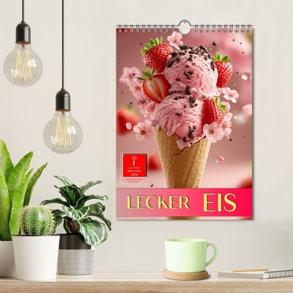 Produktbild: Lecker Eis (Wandkalender 2026 DIN A4 hoch), CALVENDO Monatskalender