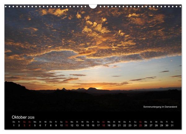 Produktbild: Namibia (Wandkalender 2026 DIN A3 quer), CALVENDO Monatskalender