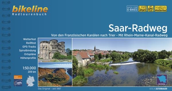 Saar-Radweg, Gebundene Ausgabe von , Esterbauer, 9783711100870