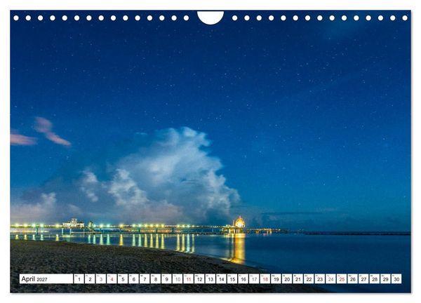 Produktbild: Insel R&uuml;gen - Die K&uuml;ste von Sellin bis Kap Arkona (Wandkalender 2027 DIN A4 quer), CALVENDO Monatskalender