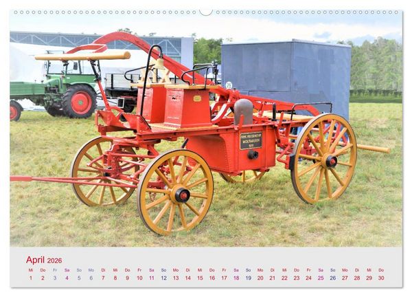 Produktbild: Oldtimer-FEUERWEHR (Wandkalender 2026 DIN A2 quer), CALVENDO Monatskalender