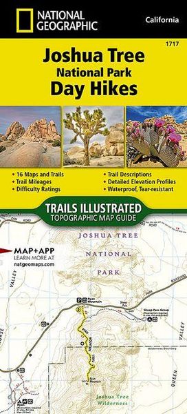 Produktbild: Joshua Tree National Park Day Hikes Map