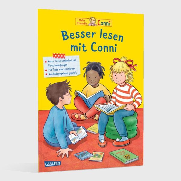 Produktbild: Conni Gelbe Reihe (Besch&auml;ftigungsbuch): Besser lesen mit Conni