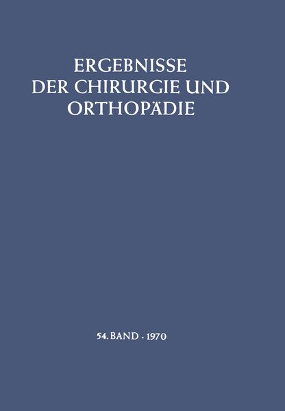 Produktbild: Ergebnisse der Chirurgie und Orthop&auml;die