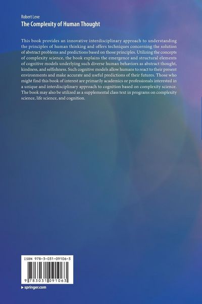 Produktbild: The Complexity of Human Thought