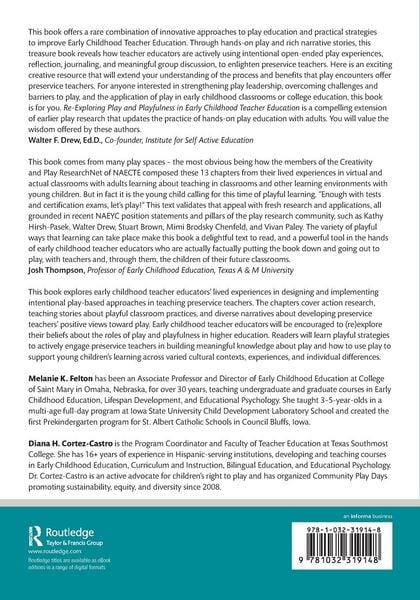 Produktbild: Re-Exploring Play and Playfulness in Early Childhood Teacher Education