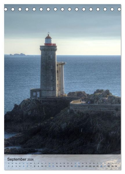 Produktbild: Bretagne. Traumhafte Gesichter einer Region (Tischkalender 2026 DIN A5 hoch), CALVENDO Monatskalender