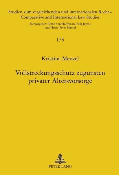 Produktbild: Vollstreckungsschutz zugunsten privater Altersvorsorge