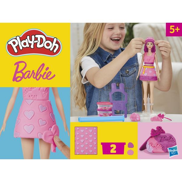 Produktbild: Play-Doh Barbie Herzen & Haare