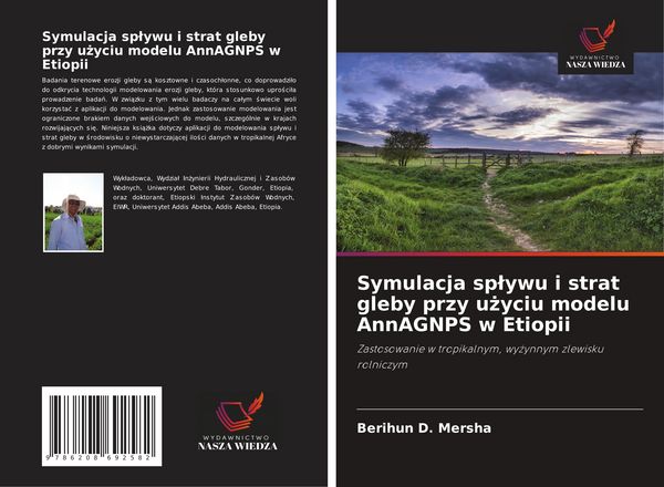 Produktbild: Symulacja sp&iquest;ywu i strat gleby przy u&iquest;yciu modelu AnnAGNPS w Etiopii