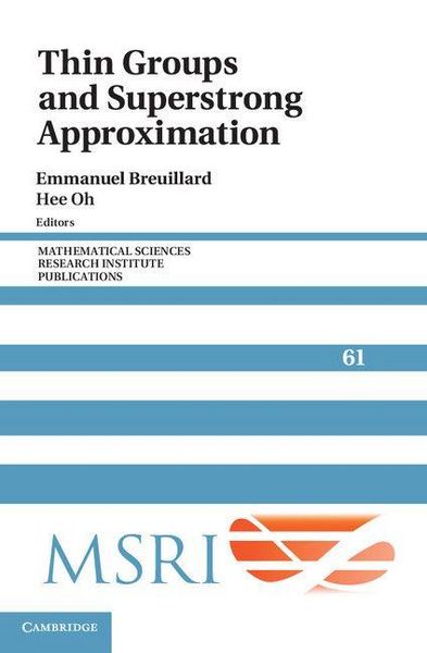 Produktbild: Thin Groups and Superstrong Approximation