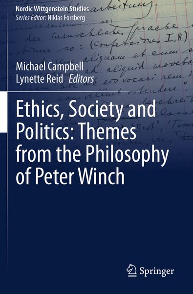 Produktbild: Ethics, Society and Politics: Themes from the Philosophy of Peter Winch
