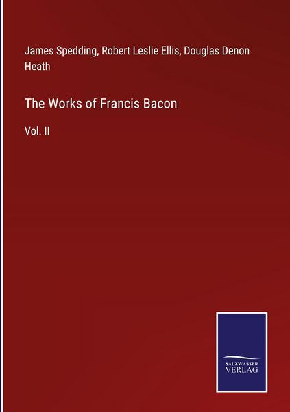 Produktbild: The Works of Francis Bacon