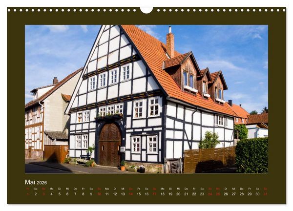 Produktbild: Fachwerk in Nordhessen (Wandkalender 2026 DIN A3 quer), CALVENDO Monatskalender