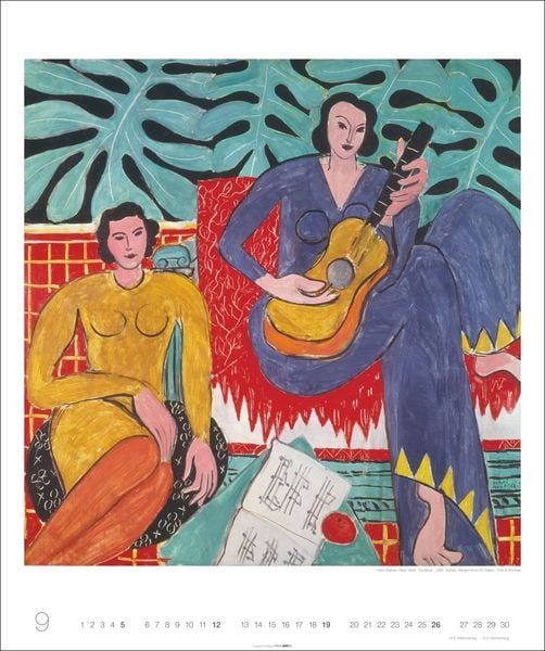 Produktbild: Allegro - Musik in der Kunst Kalender 2027 - Musik in der Kunst
