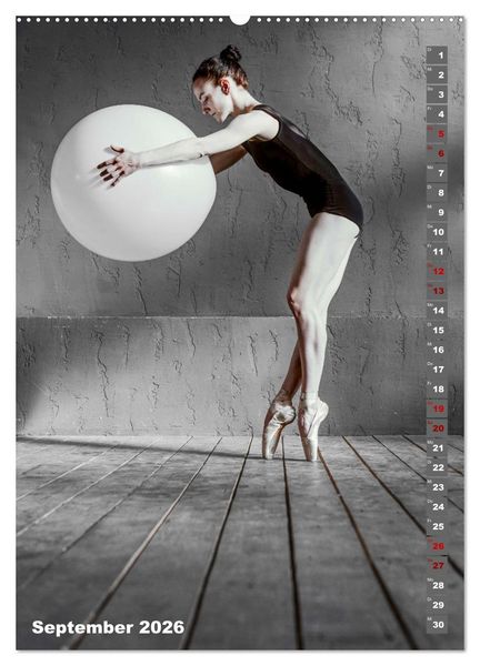 Produktbild: Sinneseindruck Ballett (hochwertiger Premium Wandkalender 2026 DIN A2 hoch), Kunstdruck in Hochglanz