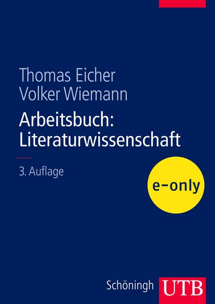 Produktbild: Arbeitsbuch: Literaturwissenschaft