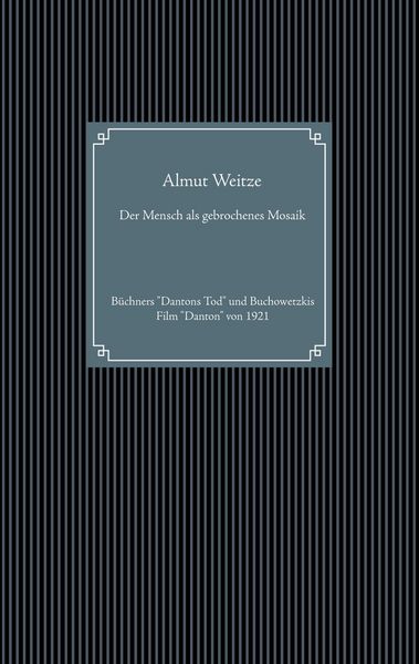 Produktbild: Der Mensch als gebrochenes Mosaik