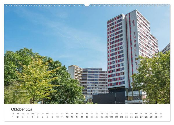 Produktbild: HANNOVER LINDEN ZAUBERHAFTE eigenART (hochwertiger Premium Wandkalender 2026 DIN A2 quer), Kunstdruck in Hochglanz