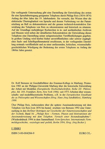 Produktbild: Das Telephon von Philipp Reis