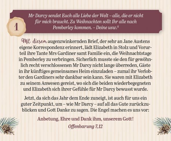 Produktbild: Merry Christmas: Jane-Austen-Adventskalender