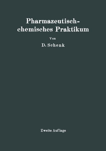 Produktbild: Pharmazeutischchemisches Praktikum