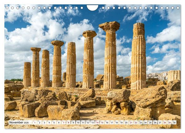 Produktbild: Italien - Sizilien (Wandkalender 2026 DIN A4 quer), CALVENDO Monatskalender