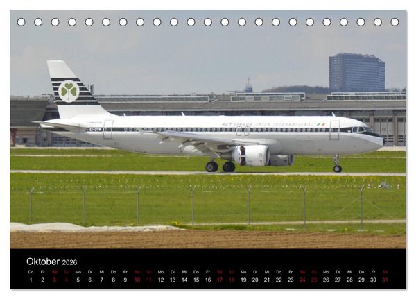 Produktbild: Im alten Glanz: Flugzeuge in Retro Livery (Tischkalender 2026 DIN A5 quer), CALVENDO Monatskalender