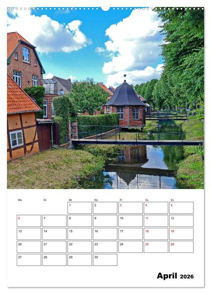 Produktbild: Boizenburg am Elberadweg (hochwertiger Premium Wandkalender 2026 DIN A2 hoch), Kunstdruck in Hochglanz