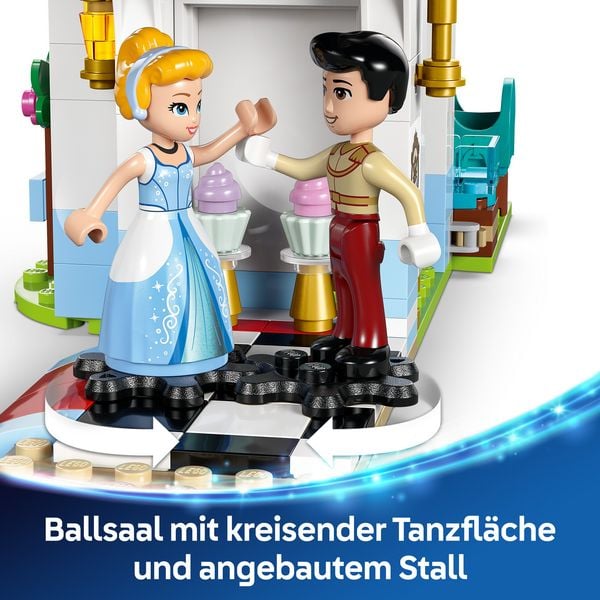 LEGO ǀ Disney Princess Cinderellas Schloss und Pferdekutsche Set 43275
