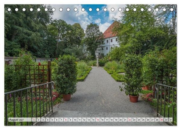 Produktbild: Augsburg - Bayerische Weltstadt mit Herz (Tischkalender 2027 DIN A5 quer), CALVENDO Monatskalender