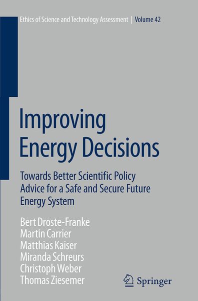 Produktbild: Improving Energy Decisions