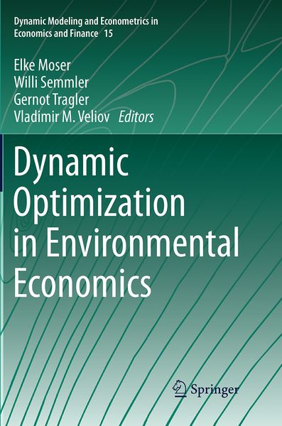 Produktbild: Dynamic Optimization in Environmental Economics