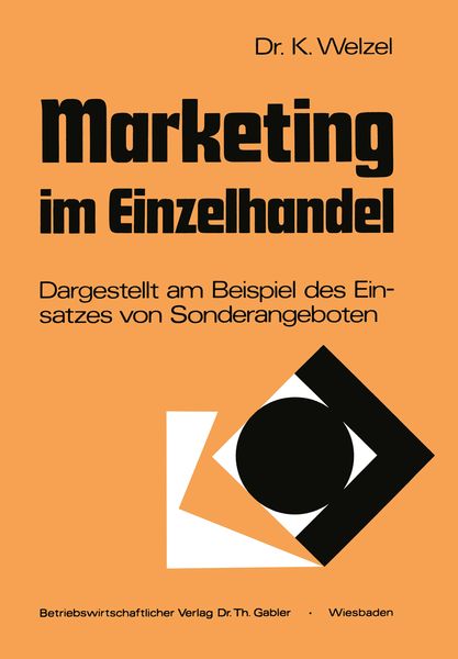 Produktbild: Marketing im Einzelhandel