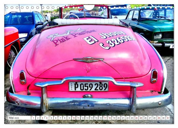 Produktbild: Chevy Highlights - Oldtimer der Marke Chevrolet aus den F&uuml;nfziger Jahren (Wandkalender 2025 DIN A4 quer), CALVENDO Monatskalender